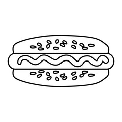 Hot dog fast food