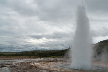 Powerful Geysir 