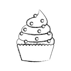 Cupcake delicious dessert