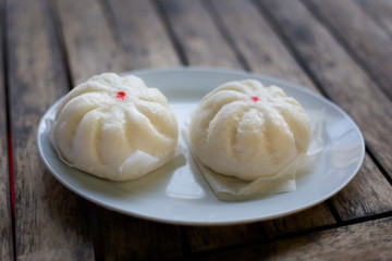 Fresh steamed chinese buns