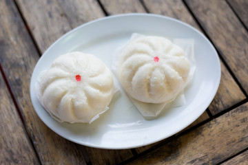 Fresh steamed chinese buns
