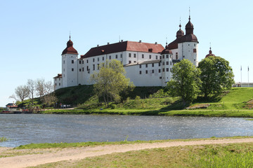 Fototapeta na wymiar The old swedish castle, Läckö slott