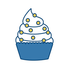 Cupcake delicious dessert