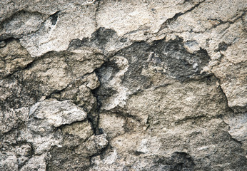 Naklejka premium broken gray old concrete