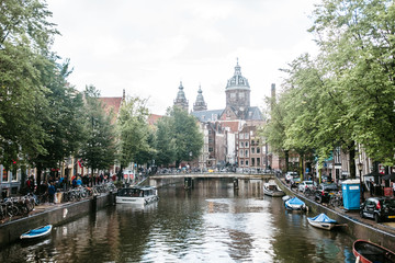 Fototapeta premium Impressionen aus Amsterdam in Holland