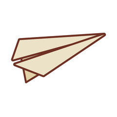 Paper plane origami