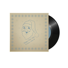 New Year's musical plate