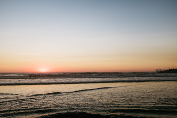 Sonnenuntergang am Atlantik bei Espinho - Sunset at Atlantic Ocean in Espinho