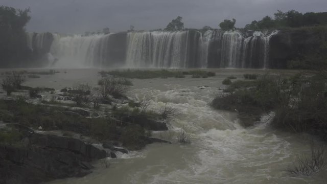 waterfall in the jungles of Vietnam