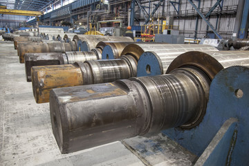 Rolling forming roll metal works