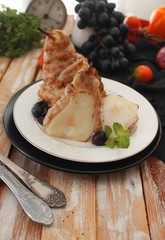 pears in meat