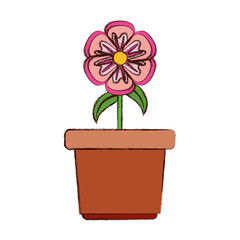flower in a pot icon