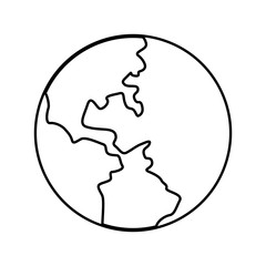 Earth world symbol