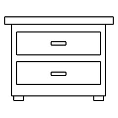 Wooden drawer funiture