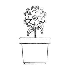 flower in a pot icon