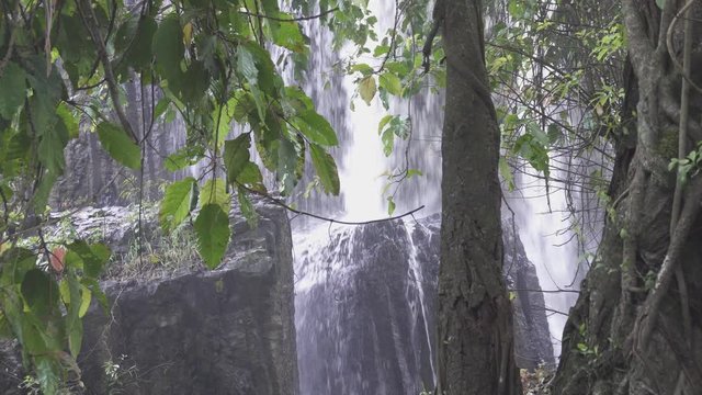 waterfall in the jungles of Vietnam