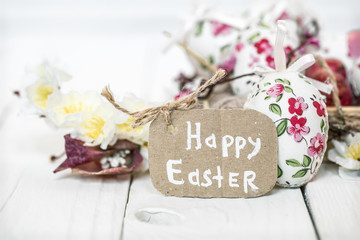 Easter background place for text