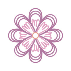 beautiful flower icon 