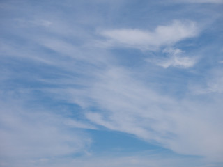 beautiful blue sky background with cloud