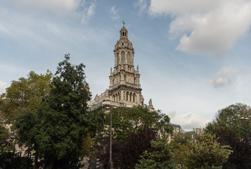 Église de la Sainte-Trinité (Trinity Church) in Paris in late October