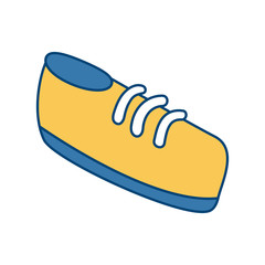 Elegant shoe isolated