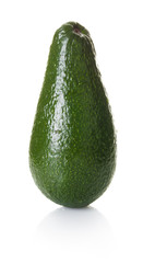 ripe avocado closeup