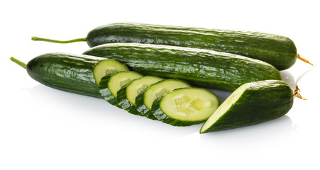 organic cucumber close-up