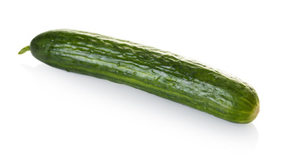 organic cucumber close-up