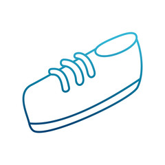 Elegant shoe isolated