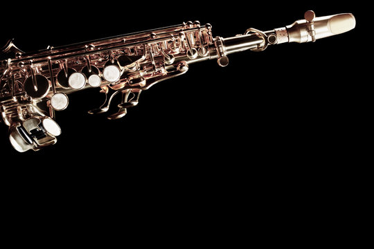 Saxophone soprano sax jazz instruments