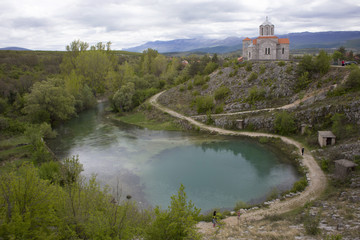 Cetina river spring