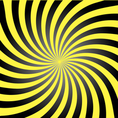 Swirling radial pattern background. Vector illustration for swirl design.  Vector illustration