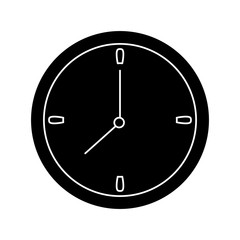 Wall clock isolated