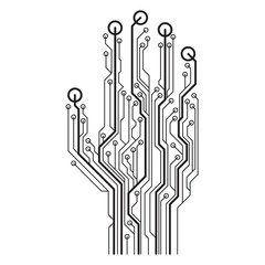 Hand circuit board