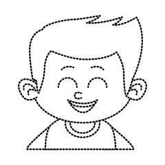 Cute boy cartoon