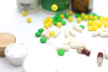 Different tablets, from many diseases