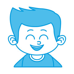 Cute boy cartoon
