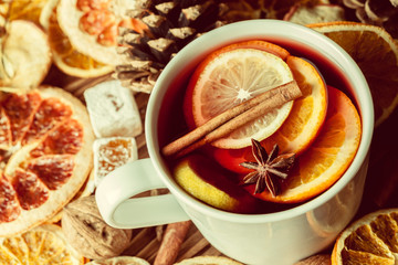Christmas mulled wine
