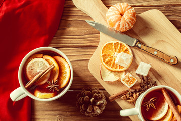 Christmas mulled wine