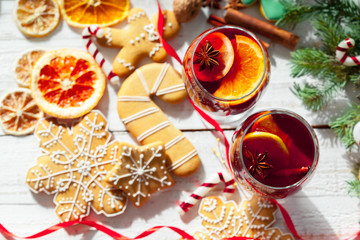 Christmas mulled wine