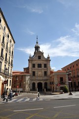 Fototapeta na wymiar Church of Sacramento (Military Council of Spain) in the center of Madrid.