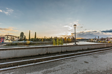 Pescantina river, 