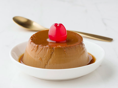 Homemade Chocolate Flan