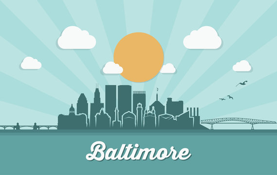 Baltimore skyline - Maryland
