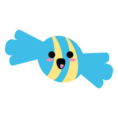 Sweet caramel candy cute kawaii cartoon