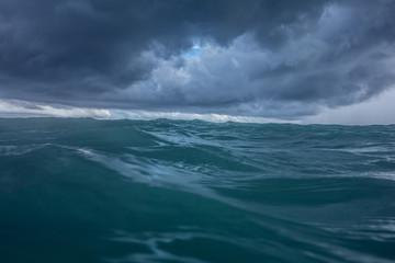 The clouds are coming