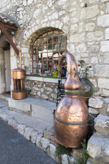 Fototapeta premium Perfume distillery in the south of France
