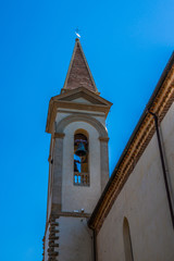 Fototapeta na wymiar The medieval old town in Tuscany, Italy