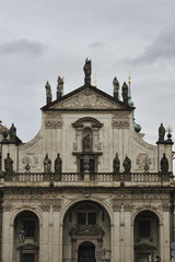 Fototapeta na wymiar Catholic church of St. Salvator in Prague