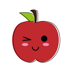 Delicious apple fruit